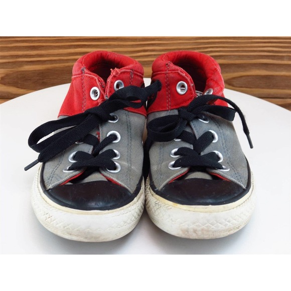 Converse Shoes Sz 13 Sneaker Boys Youth Multicolor Fabric‎ Lace Up Medium - Picture 3 of 11
